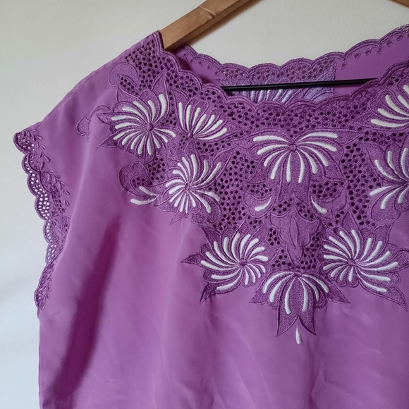 Vintage embroidered blouse - Picture 4 of 7